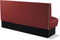 Bel Air Dinerbank Single Booth HW-180 Ruby