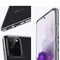 iMoshion Hoesje Geschikt voor Samsung Galaxy S20 Plus Hoesje Siliconen - iMoshion Design hoesje - Transparant / Zwart / Line Art Woman Black