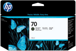 HP 70 - Inktcartridge - 130-ml Matte Black - Zwart