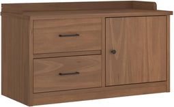 vidaXL - Gangbankje - SANDNES - 87x40x50 - cm - massief - grenenhout