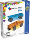 Magna-Tiles | Cars Blauw & Oranje 2 Stuks Set