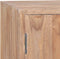vidaXL - Bijzetkast - 110x30x75 - cm - massief - teakhout