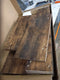 vidaXL - Salontafel - 100x100x31 - cm - bewerkt - hout - gerookt - eikenkleurig