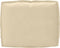 vidaXL - Ligkussen - voor - Rugleuning - Beige - 50x40x12 - cm - Oxford - Stof