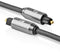 Nedis CATB25000GY50 - Optische audiokabel - 192kHz/24bit - Grijs