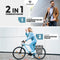 RADGEIST fietstas voor fietsdrager - fietstas voor fietsdrager - fietstas waterdicht & schoudertas -