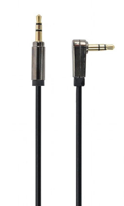 Gembird CCAP-444L-6 - Stereo audiokabel 3.5mm - 1,8 m - Zwart
