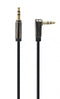 Gembird CCAP-444L-6 - Stereo audiokabel 3.5mm - 1,8 m - Zwart