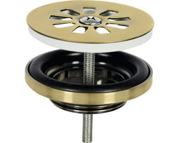 Afvoerplug - Mat goud