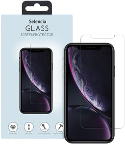 Selencia Gehard Glas Screenprotector - iPhone 12 (Pro) / 11 / Xr - 9H gehard glas - Transparant