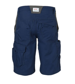 Kubler 24505365-9799-48 - Shorts Activiq - Vlieg met rits - Antraciet/Zwart