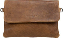 DSTRCT Raider Road - Crossbody tas - Volnerf leder - Cognac