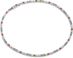Sif Jakobs ELLERA BRACELET - Tennisarmband - Zilver met Zirkonia - Zilverkleurig