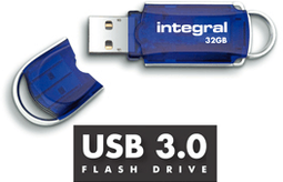 Integral Courier 3.0 - USB 3.2 - 64GB - Blauw