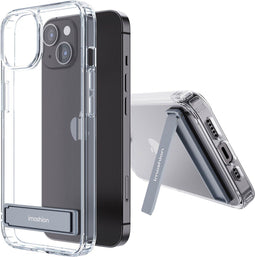 iMoshion Hoesje Geschikt voor iPhone 14 Hoesje - iMoshion Stand Backcover - Transparant