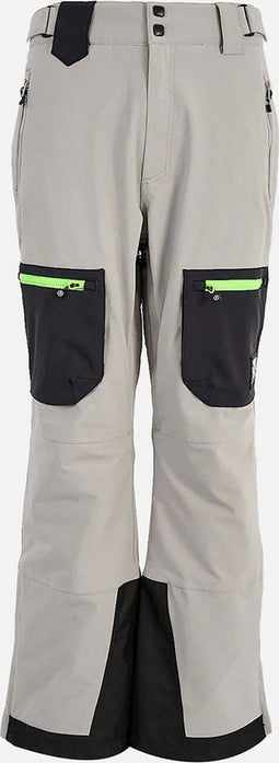 WATTS Jib - Skibroek - 4-Way Stretch Dupore-X 20K/20K - Lichtgrijs/Groen - Maat L
