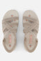 Skechers REGGAE SLIM - STRETCH FLEX Dames Sandalen - Taupe