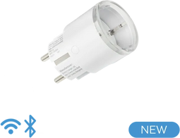 Shelly Plug S Gen3 - Slimme stekker met vermogensmeting en LED-indicatie - Wit