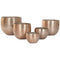 Grondlegger Home ESPRIT Gouden Aluminium 35 x 35 x 29,5 cm (5 Stuks)