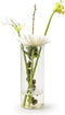 Cilinder 'urban' h25 d10 cm - Transparant/Helder/Doorzichtig glas - Bloemen/Boeket vaas - Decoratie