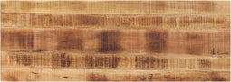 vidaXL - Tafelblad - rechthoekig - 160x50x2,5 - cm - massief - ruw - mangohout