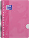 Oxford School Collegeblok - Schrijfblok - A4 - Lijn - 23 gaats - 80 vellen - Roze