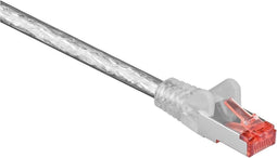 Nedis CAT6-kabel - RJ45 Male - RJ45 Male - S/FTP - 0.50 m - Rond - LSZH - Transparant - Polybag