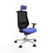 Bureaustoel Piqueras y Crespo D086N2H Licht Blauw