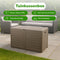Lifetime Garden Tuinkussenbox 420L - Opbergbox Tuin - 117,3 x 65,3 x 54,8 cm - Taupe