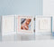Baby Art My Baby Style - 3D fotolijstje met afdruk - 2 afdrukken en 1 foto - Wit