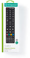Nedis TVRC1140BK - Universele afstandsbediening - Programmeerbaar voor 4 apparaten (DVD/Bluray speler Set-topbox TV)