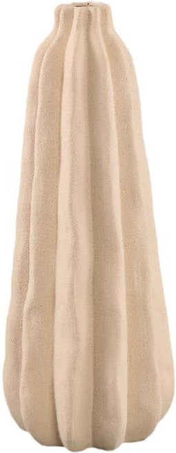 PTMD Bloempot Tiggy - 12x12x31 cm - Porselein - Creme