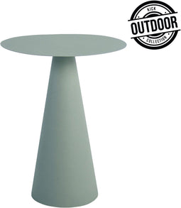 Kick Collection Dion - Bijzettafel - Aluminium - Groen - Ø 38 cm - H 48 cm