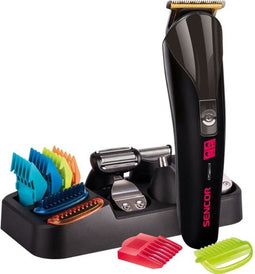 Tondeuse - SENCOR - SHP 7411BK - 12 accessoires - Oplaadbaar - Zwart
