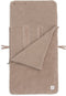 Jollein Voetenzak - Autostoel & Kinderwagen - 3/5 punts gordel - Milky Coffee - 42x82cm