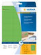 Herma 4469 - Zelfklevende etiketten A4 - 70x37mm - Groen (600 vel/pak)