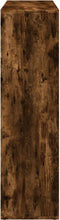 vidaXL - Kamerscherm - / - boekenkast - 102x29x103,5 - cm - hout - gerookt - eiken