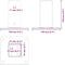 vidaXL - Spokkels - vierkant - 12 - st - 61x61 - mm - gepoedercoat - staal - antraciet