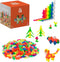 Plus-Plus Basic 600-delige bouwset - Constructiespeelgoed - Neon kleuren - Vanaf 5 jaar (600 stuks)