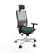 Bureaustoel Piqueras y Crespo 3D026N2 Groen