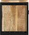 vidaXL - Nachtkastjes - 2 - st - 40x35x40 - cm - massief - ruw - hout - mango