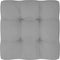 vidaXL - Palletkussens - 2 - st - stof - grijs