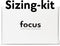 Focus Sizing kid S1 - Maat 6 t/m 13
