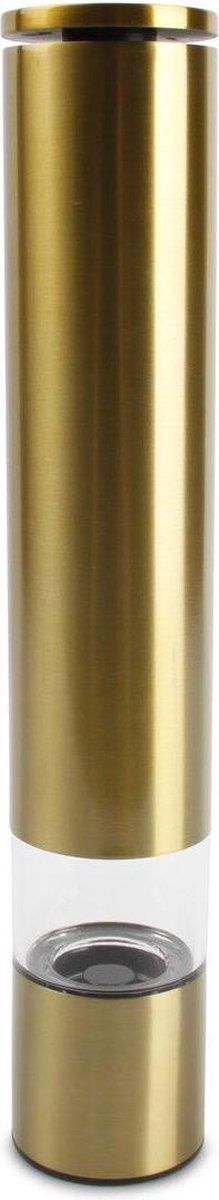 Salt&Pepper - Peper/zoutmolen - H28,5cm - goud - Spice