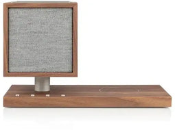 Tivoli Audio Revive - Bluetooth Speaker - Draadloze lader en verlichting - Walnoot/Grijs