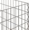 vidaXL - Tuincomposter - 100x100x50 - cm - Gegalvaniseerd - Staal - Vierkant