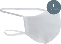 R40 Adulto Ma!scara Protectora Higia(c)nica 40 Usos #blanca 1 Pz