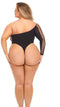 Gympak Pink Lipstick Zwart Queen size