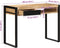 vidaXL - Bureau - 100x50x75 - cm - massief - ruw - mangohout