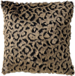 Dutch Decor KEYAN - Sierkussen Rocky Road 45x45 cm - bruin - Inclusief binnenkussen